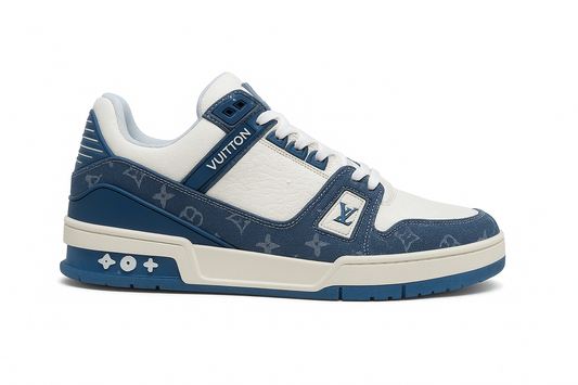 Louis Vuitton Trainer Low Monogram Denim Blue