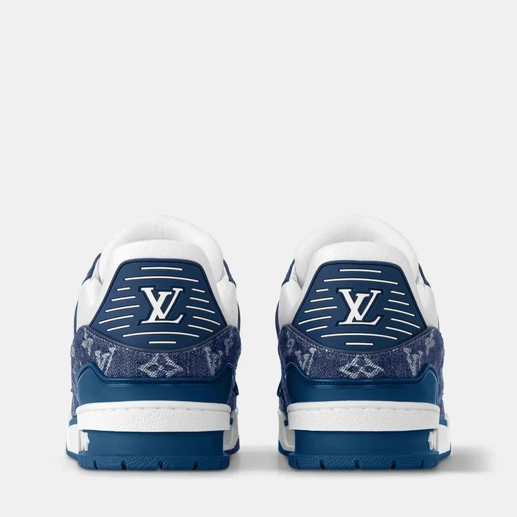Louis Vuitton Trainer Low Monogram Denim Blue